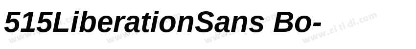 515LiberationSans Bo字体转换 515LiberationSans Bo字体转换